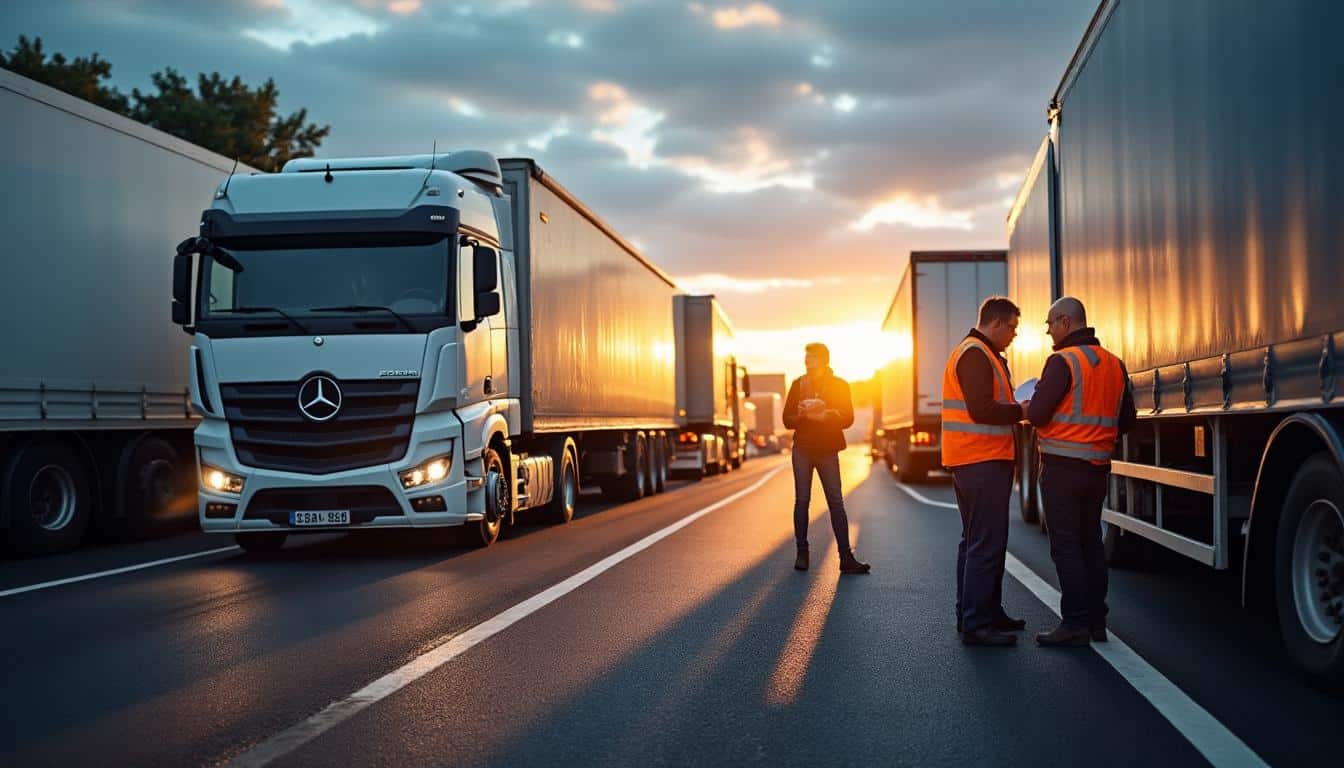 Illustration: Comprendre la définition et le cadre légal du transport de marchandises entre villes