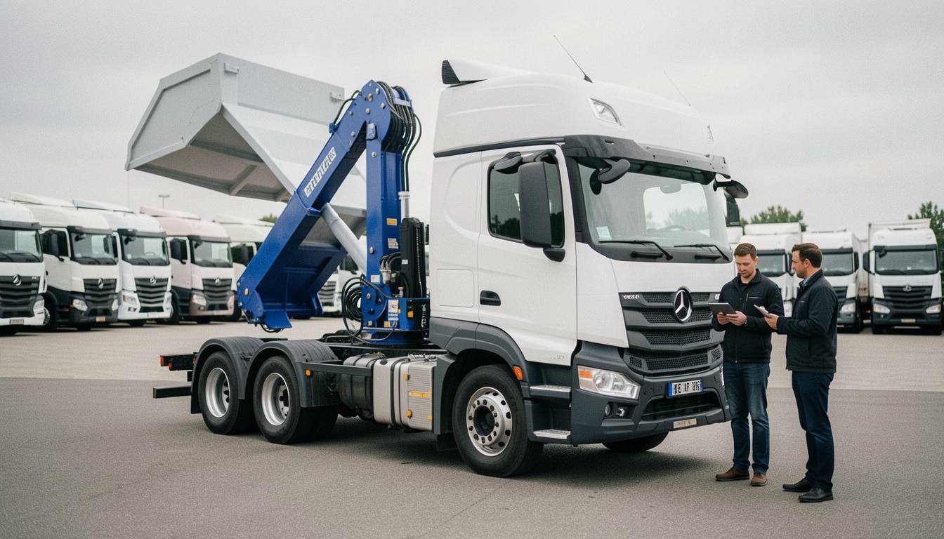 Camion ampliroll d’occasion : bien choisir en 2026