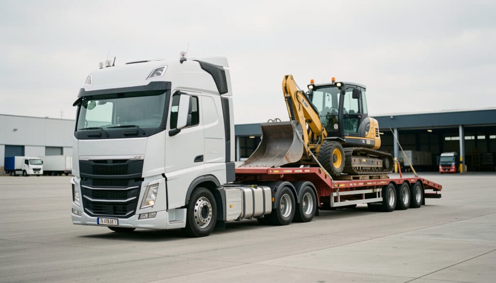Camion porte-char : bien choisir pour ses engins