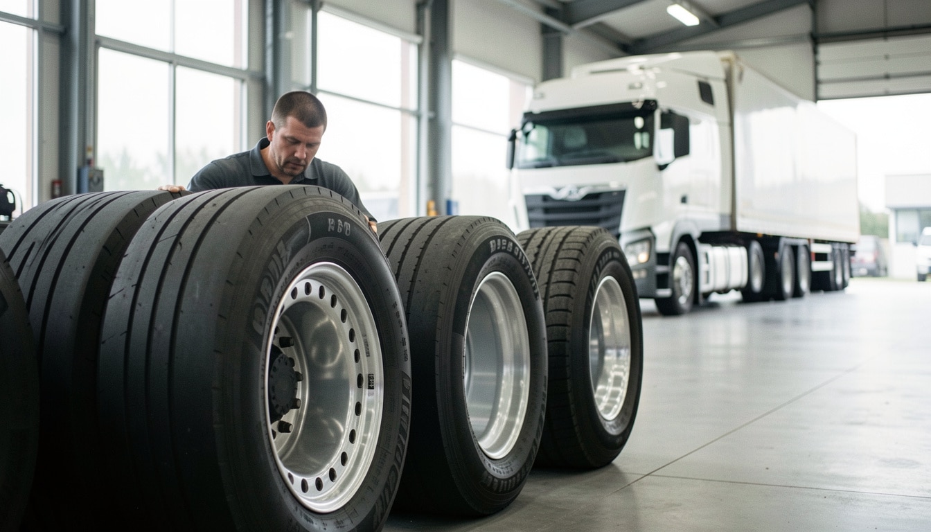 Comment choisir les bons pneus pour un camion